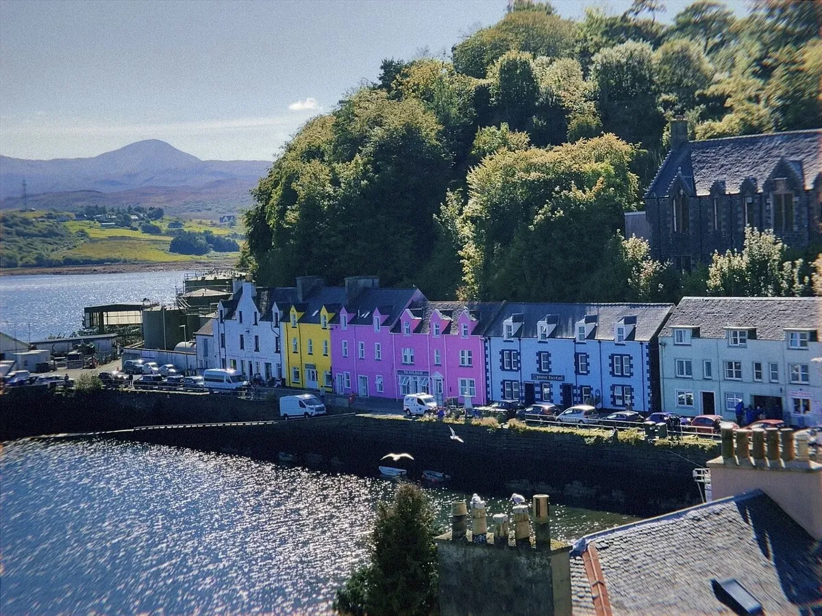 The Ice House on Quay Street by Portree harbour, Isle of Skye.