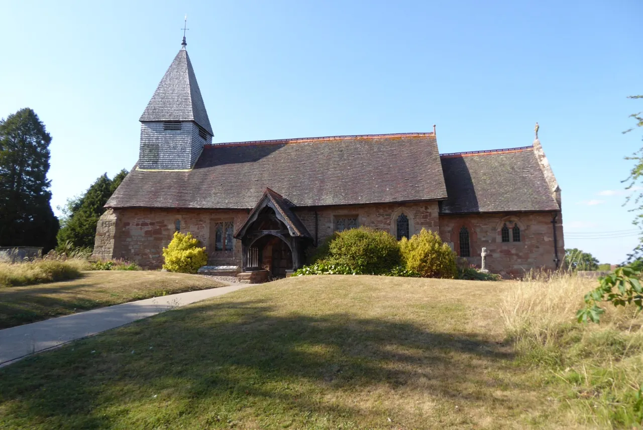 St Mary Magdalene's Church in Alfrick, Worcestershire.
