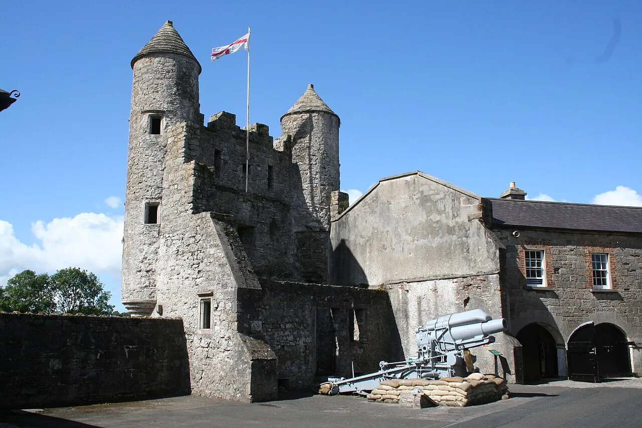 Enniskillen Castle in County Fermanagh, Northern Ireland.